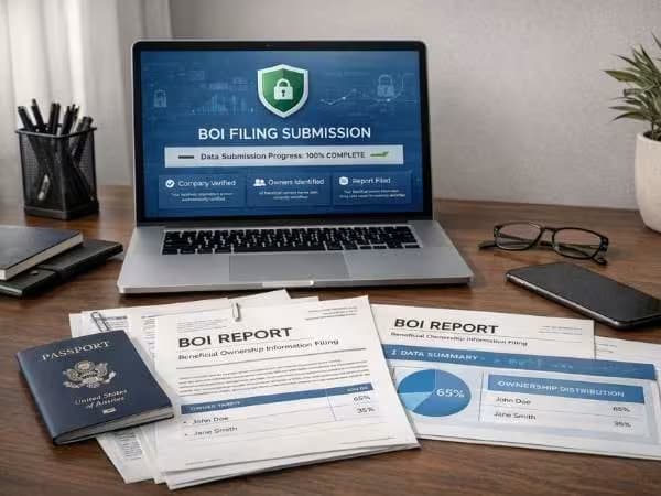 BOI FinCEN compliance filing