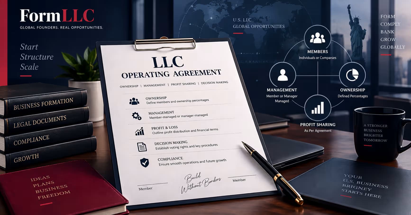 US LLC Operating Agreement for Non-Residents: Complete Guide