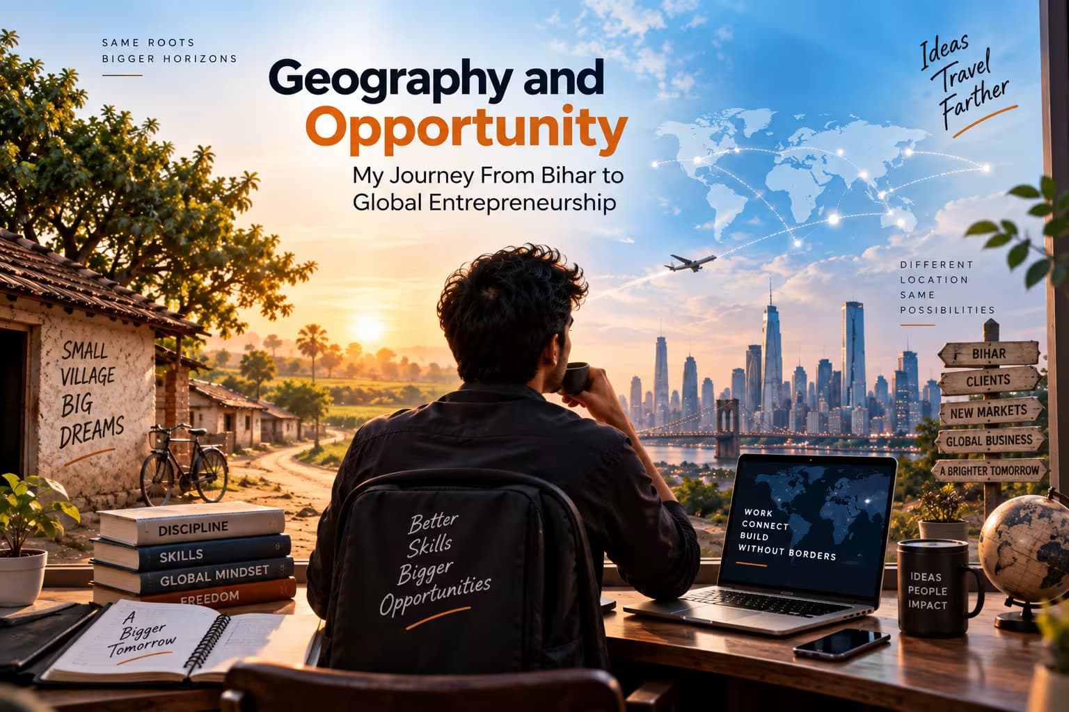 Geography and Opportunity: My Journey From Bihar to Global Entrepreneurship