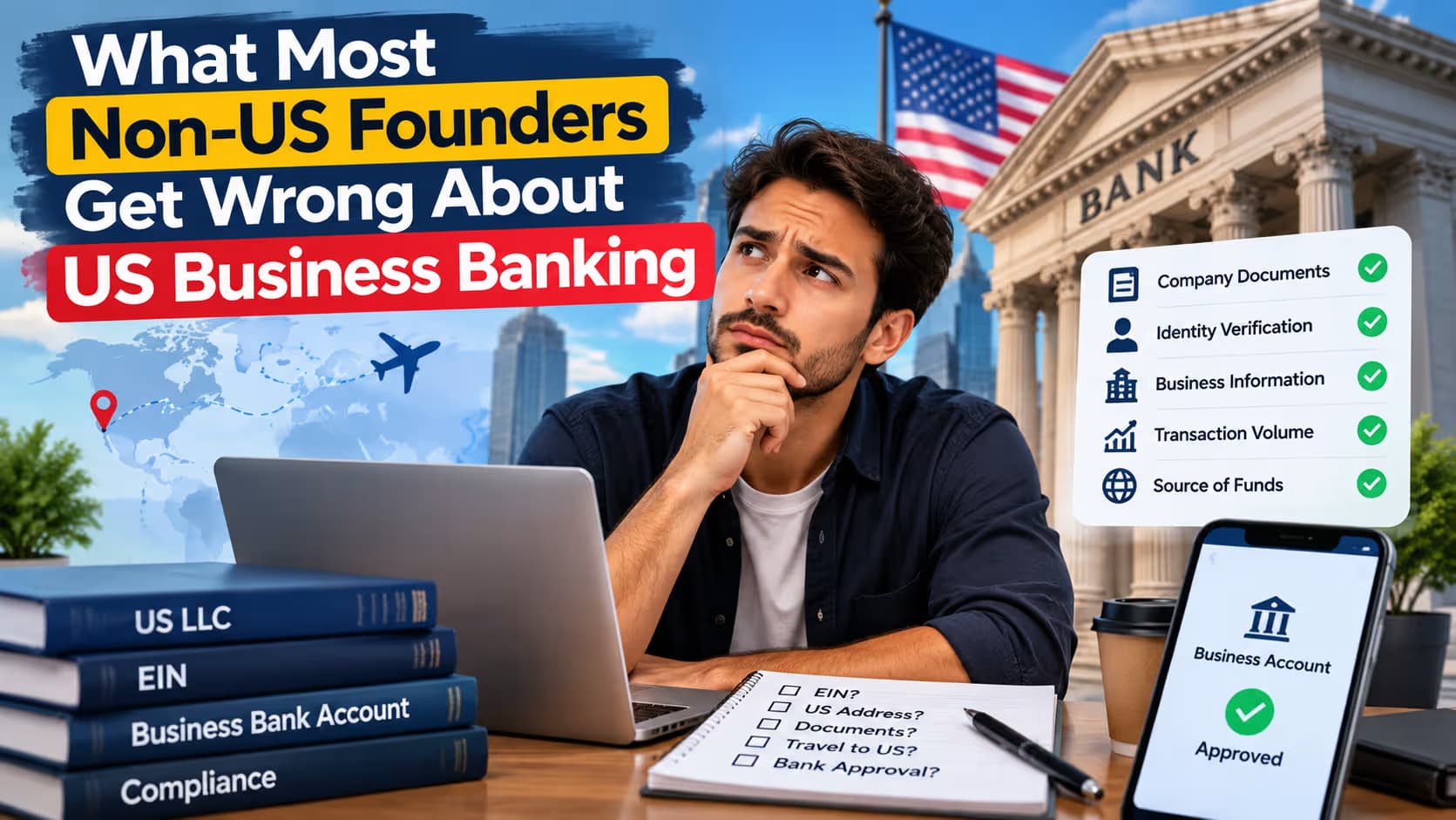 What Most Non-US Founders Get Wrong About US Business Banking