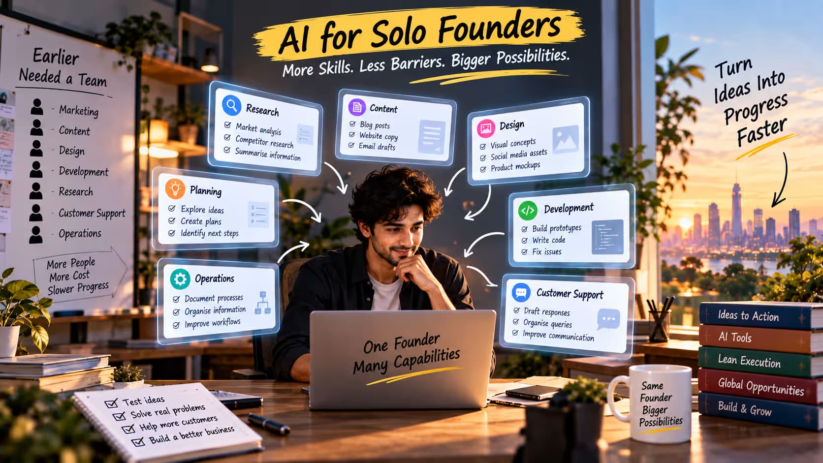 AI for Solo Founders: Building What Once Took a Team