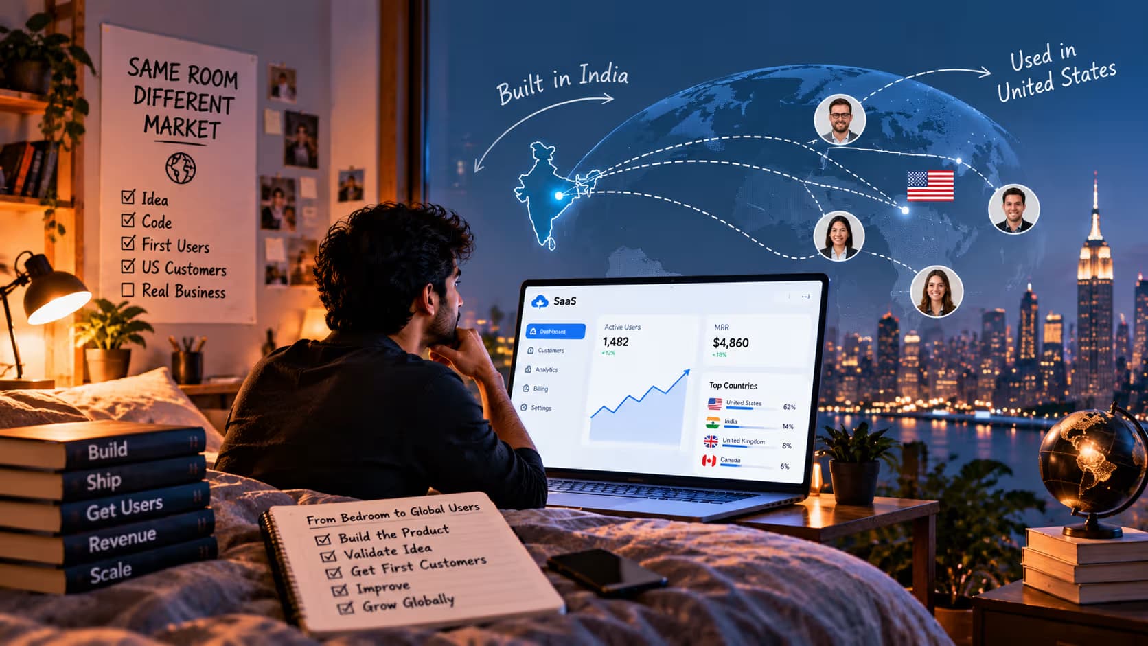 Start a SaaS Business From India: Build for US Customers
