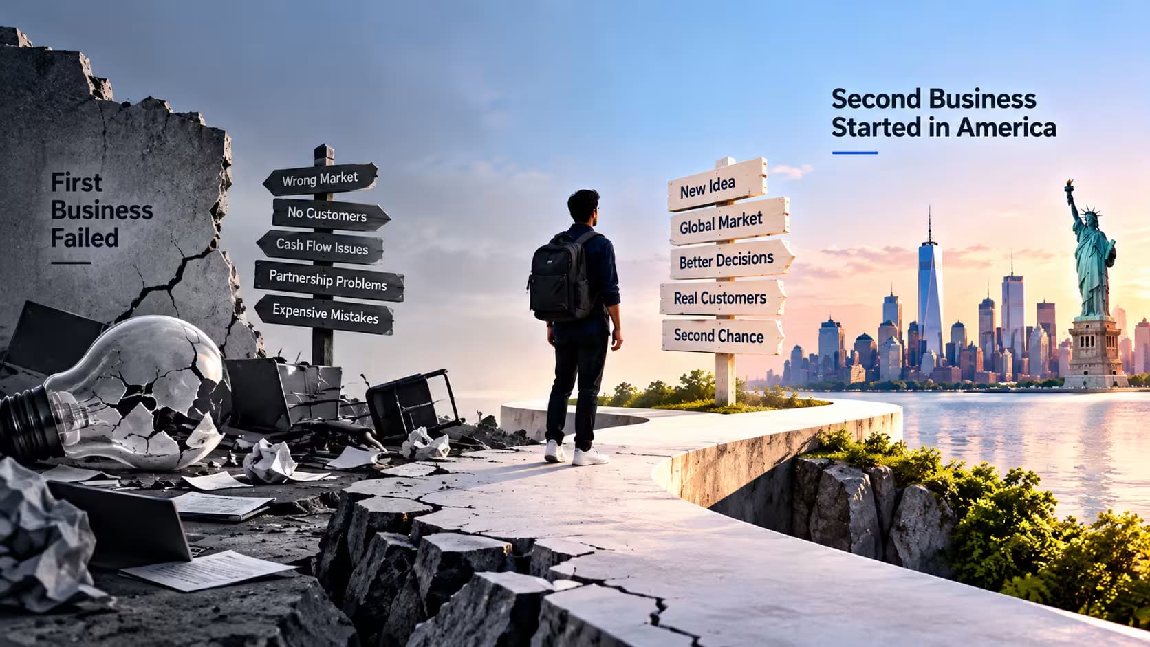 His First Business Failed: Starting a Business After Failure in America