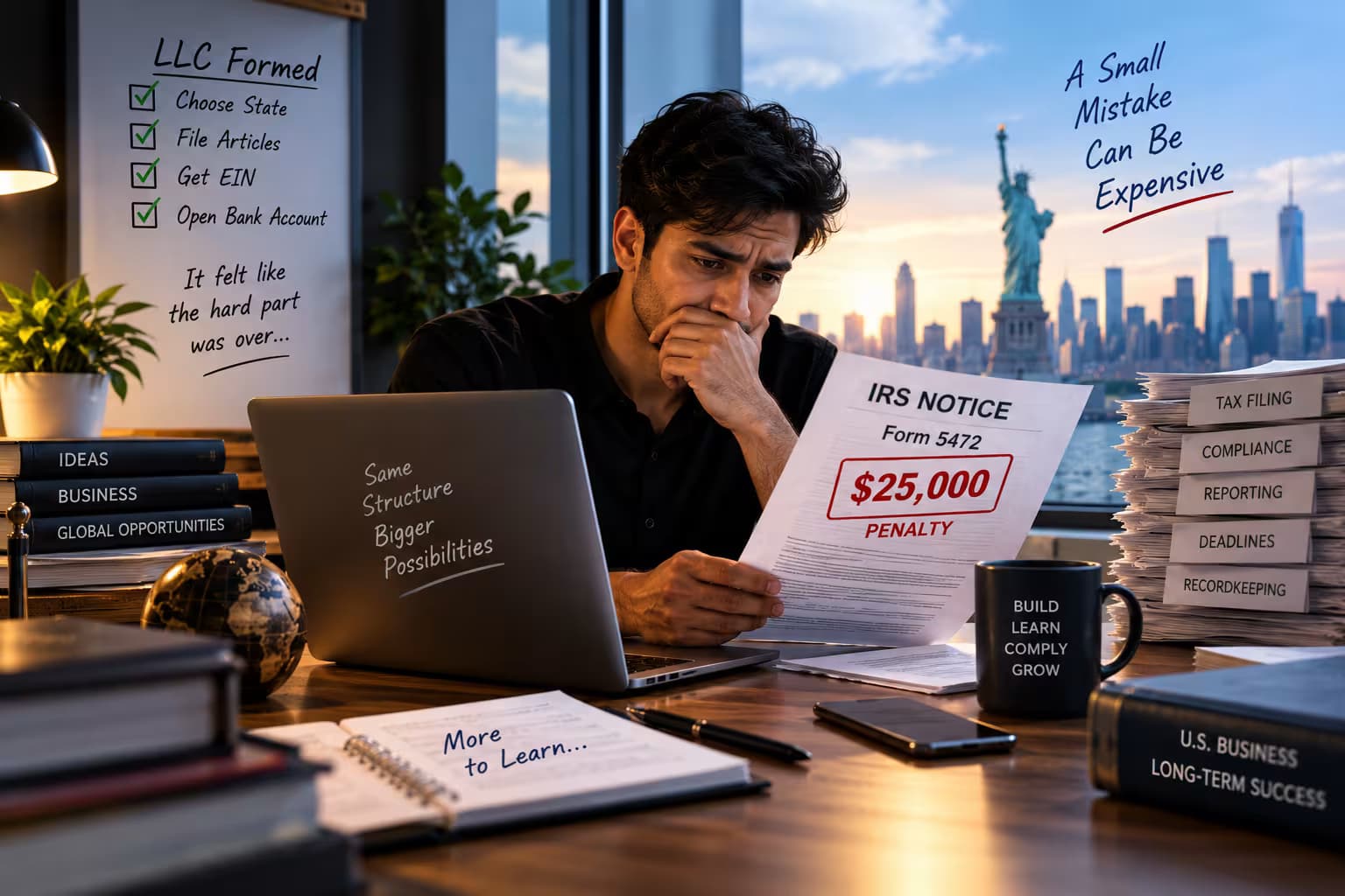 A $25,000 Penalty Taught Me That Forming an LLC Is the Easy Part