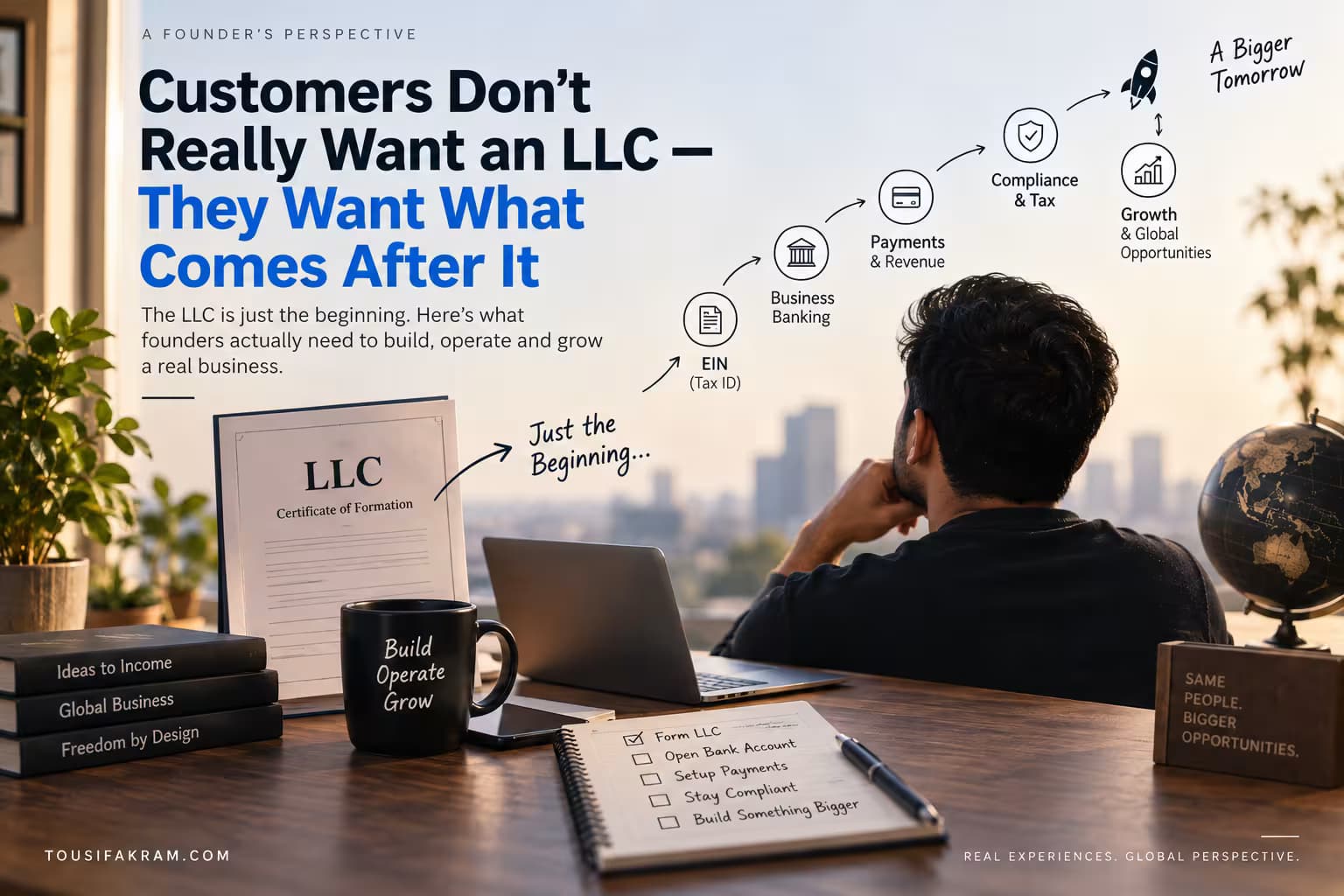 Customers Don’t Really Want a US LLC — They Want What Comes After It