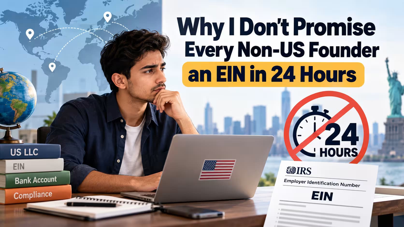 Why I Don’t Promise Every Non-US Founder an EIN in 24 Hours