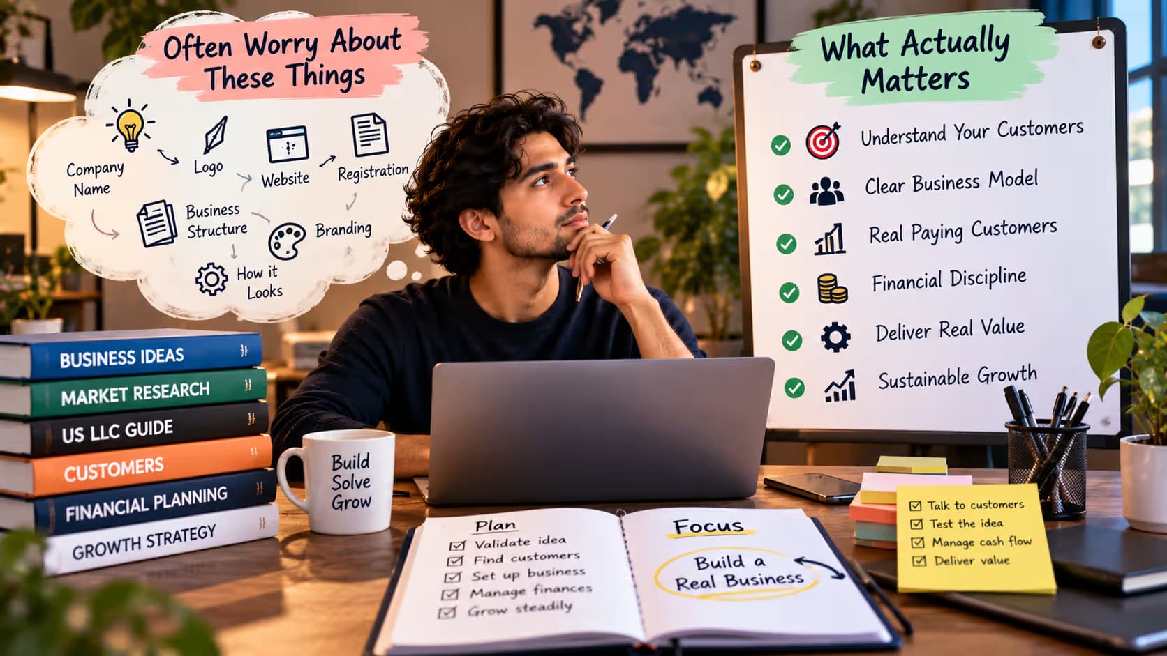 Why Most First-Time Founders Worry About the Wrong Things