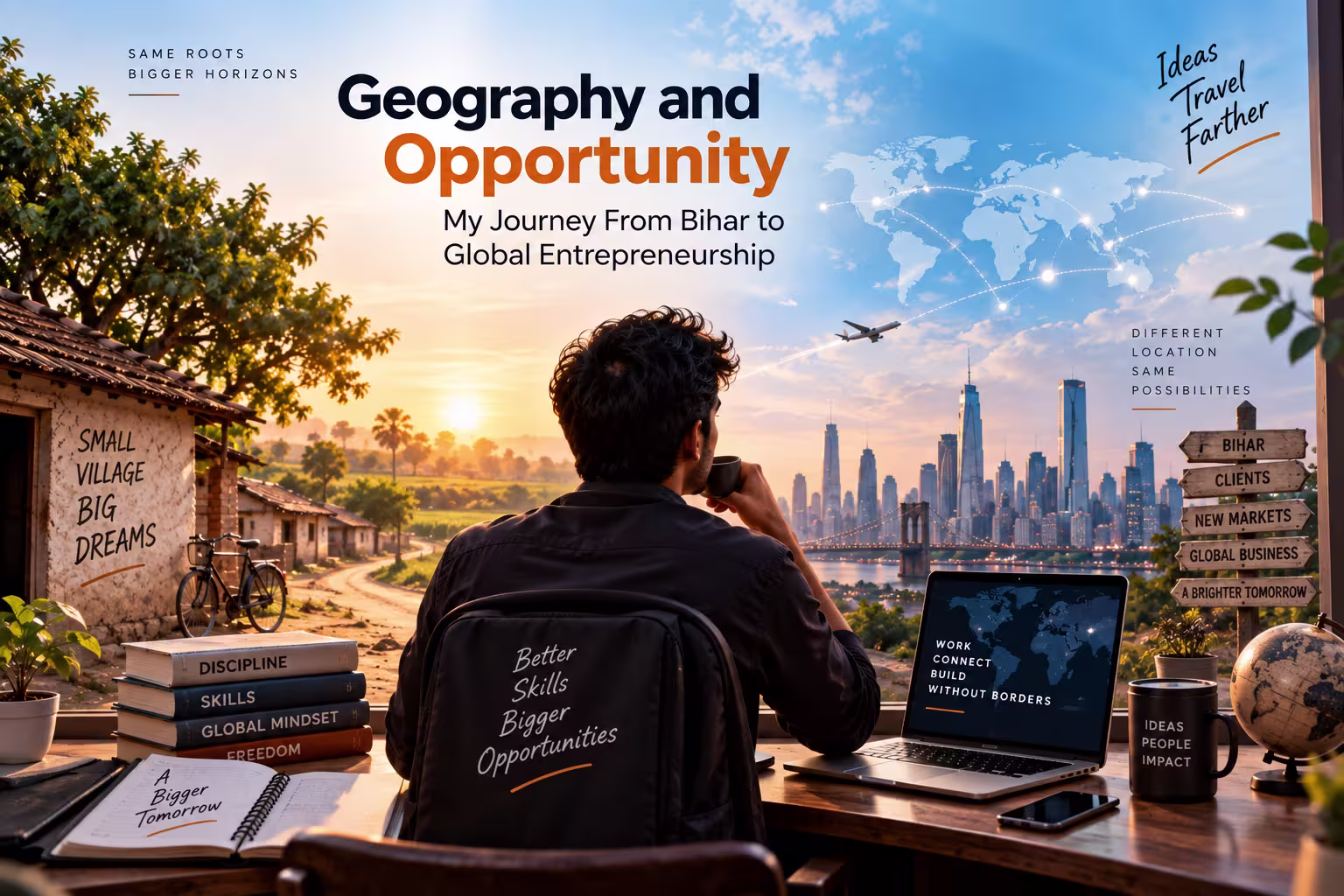 Geography and Opportunity: My Journey From Bihar to Global Entrepreneurship