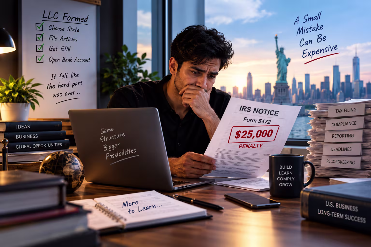 A $25,000 Penalty Taught Me That Forming an LLC Is the Easy Part