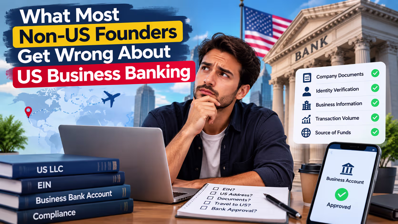 What Most Non-US Founders Get Wrong About US Business Banking