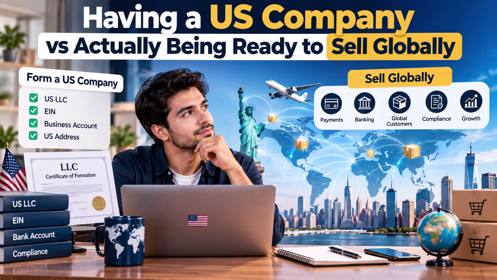 The Difference Between Having a US Company and Actually Being Ready to Sell Globally