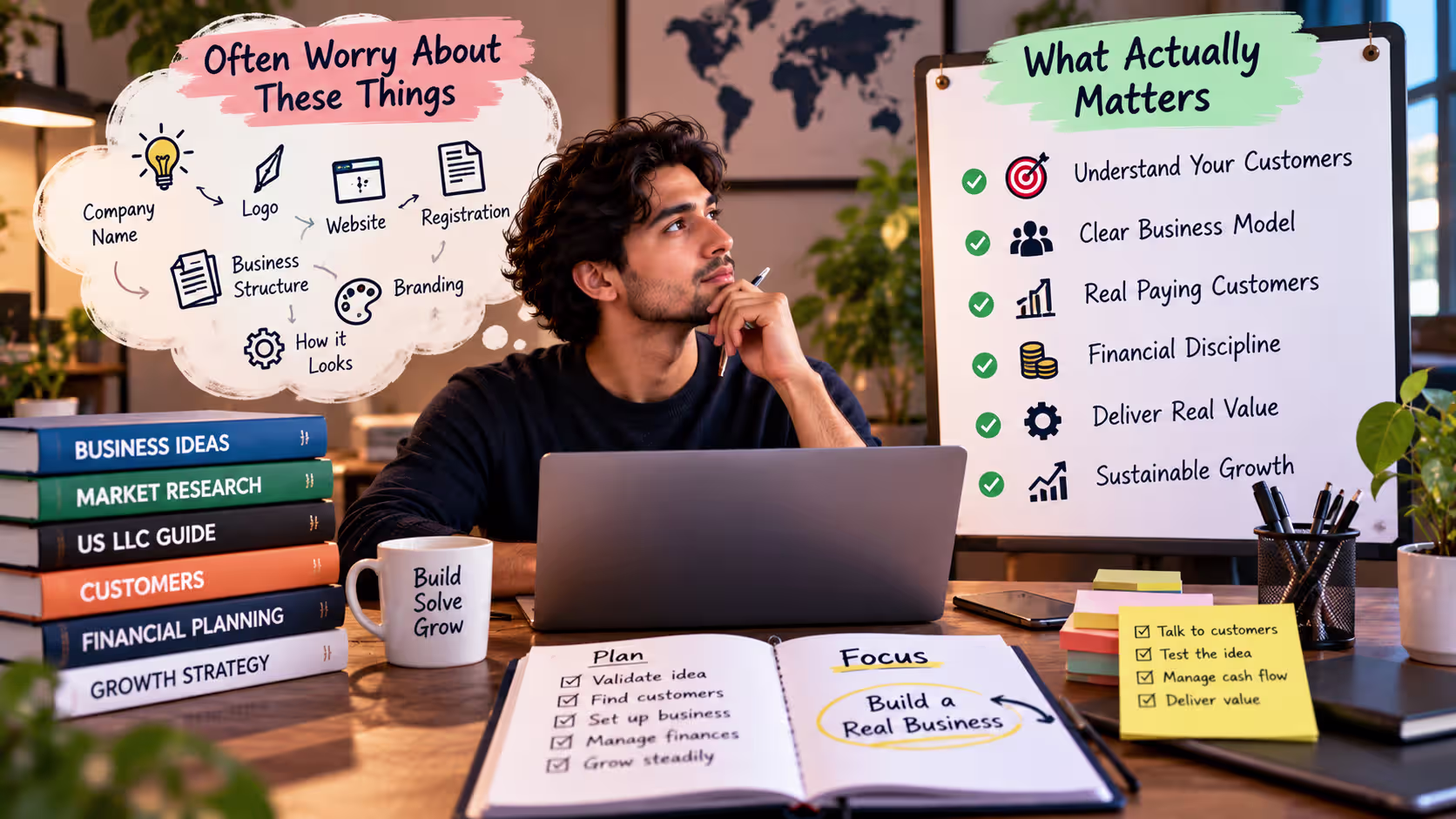Why Most First-Time Founders Worry About the Wrong Things