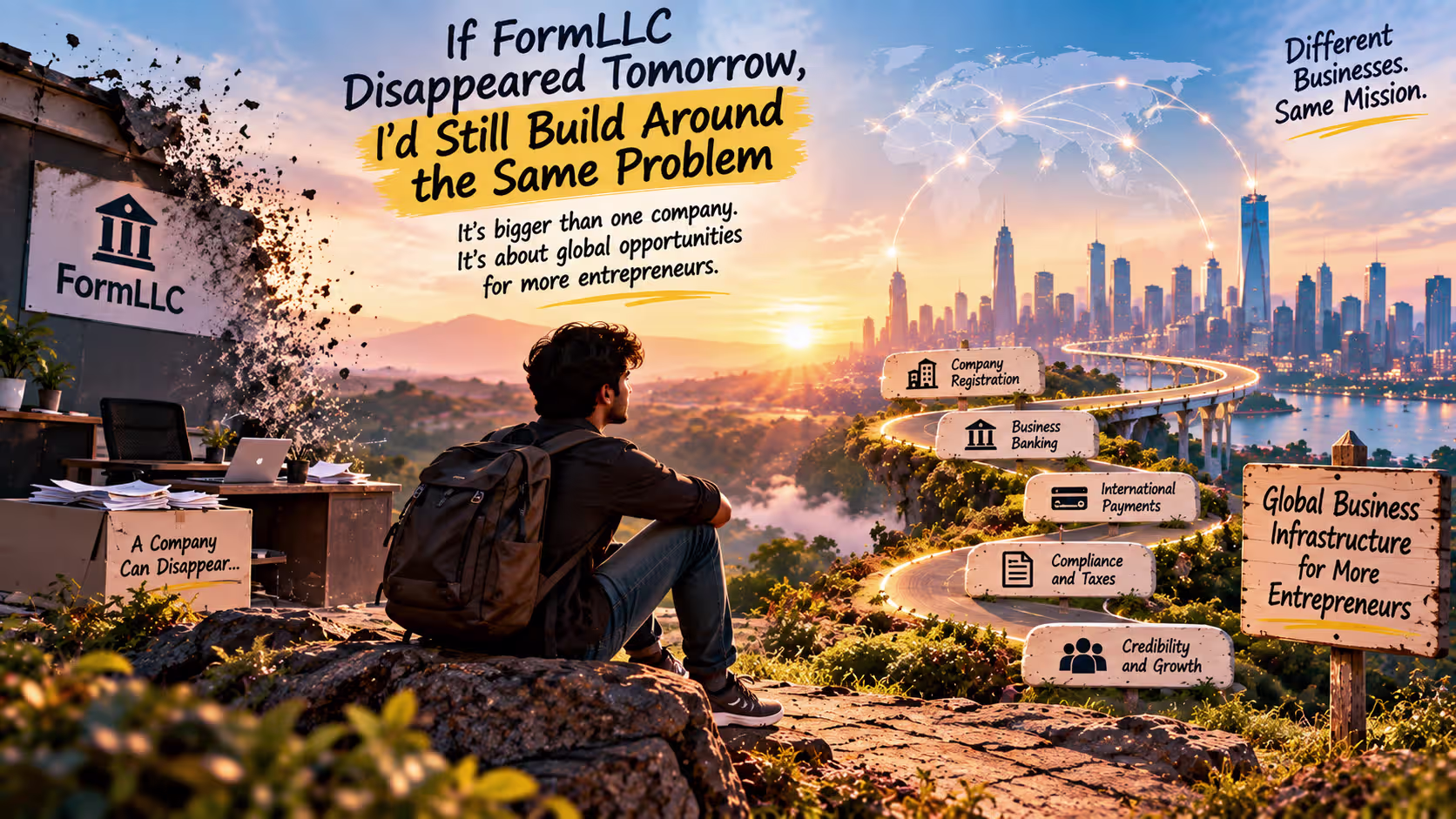 Global Business Infrastructure: Why I'd Keep Building Without FormLLC