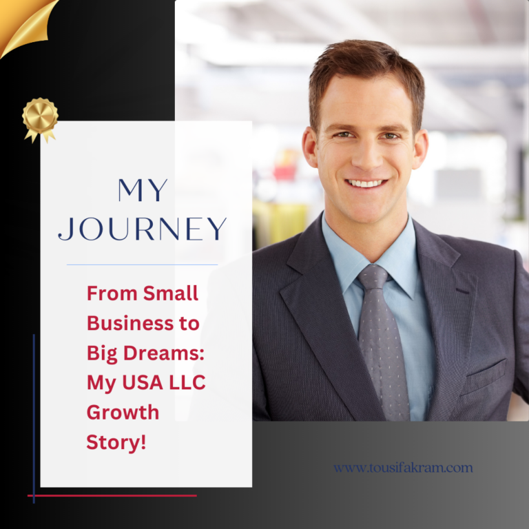 From Small Business to Big Dreams: My USA LLC Growth Story!