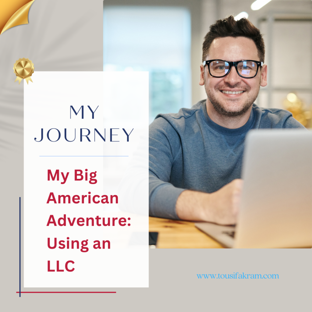 For years, I dreamed of selling my stuff in the USA. It's a huge place with lots of people who buy lots of things! To make this happen, I decided to start an LLC. It's like having a special business address in America.

Why an LLC?

Easy to set up: It wasn't too hard to create my LLC. I could run it my way and decide how to pay taxes.
Safe money: If something went wrong with my business, my personal money was safe.
Looks good: Having an American business address made people trust me more.
Making it Happen

Choosing a home: I picked Wyoming for my LLC because it has good business rules.
Picking a name: I came up with a cool name that fit my business.
Getting a helper: I found someone to handle important papers for my LLC.
Official papers: I filled out some forms to make my LLC real.
Tax number: I got a special number for paying taxes.
Selling in America

Knowing my customers: I learned all about who would buy my stuff and what they liked.
Online store: I made a website and used social media to reach people.
Making friends: I worked with other American businesses to help me sell more.
Rules and laws: I followed all the American rules about taxes and business.
Understanding people: I learned about American culture to make people happy.
What I Learned

Don't give up: It took time and hard work to succeed.
Make friends: Talking to other business people helped a lot.
Be ready to change: Sometimes I had to change my plans to fit the American market.
Using an LLC helped me turn my dream into reality. America is a big place with lots of chances. If you're thinking about trying it, an LLC can be a great starting point.