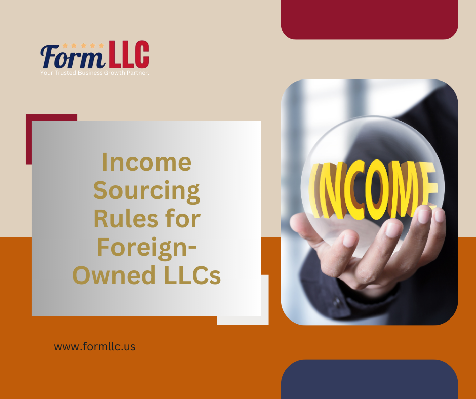 When running a overseas-owned LLC within the United States, one of the maximum crucial aspects to apprehend is how profits is sourced. The IRS and kingdom tax government use precise rules to decide whether or not your income is considered US-sourced or overseas-sourced, and this category considerably impacts your tax responsibilities. For overseas-owned LLCs, successfully identifying and reporting profits sources is prime to staying compliant and fending off penalties. Here’s what you need to realize about profits sourcing rules on your LLC.