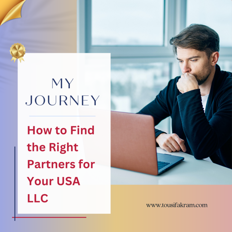 How to Find the Right Partners for Your USA LLC