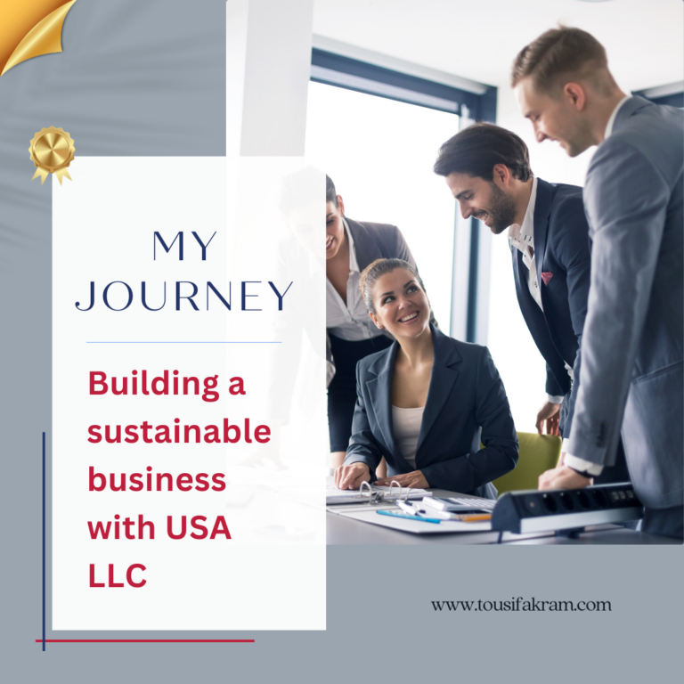 Building a sustainable business with USA LLC