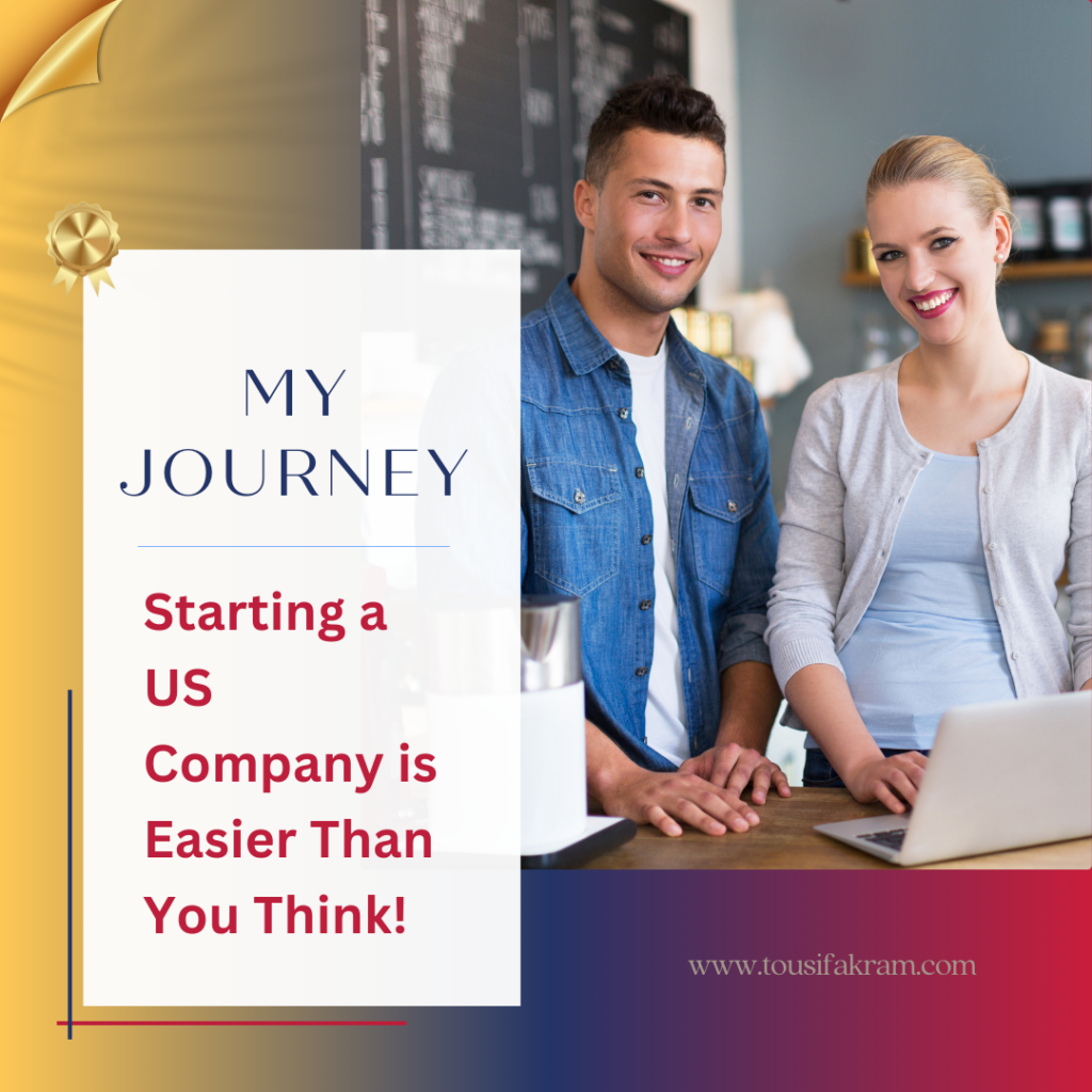 When I first thought about starting a company in the USA, it seemed really scary and complicated. But guess what? It wasn't as bad as I thought! Here's how I did it, and why you can do it too.