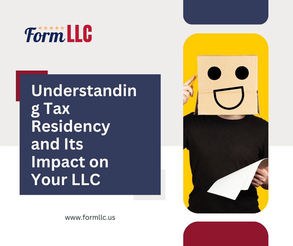 As an international entrepreneur venturing into the US marketplace, one of the maximum crucial principles to understand is tax residency. Tax residency status determines the way you and your commercial enterprise are taxed by means of the United States government, so knowledge how it affects your LLC is crucial for maintaining your enterprise jogging smoothly and staying compliant. Let’s break down what tax residency way and how it affects your LLC.