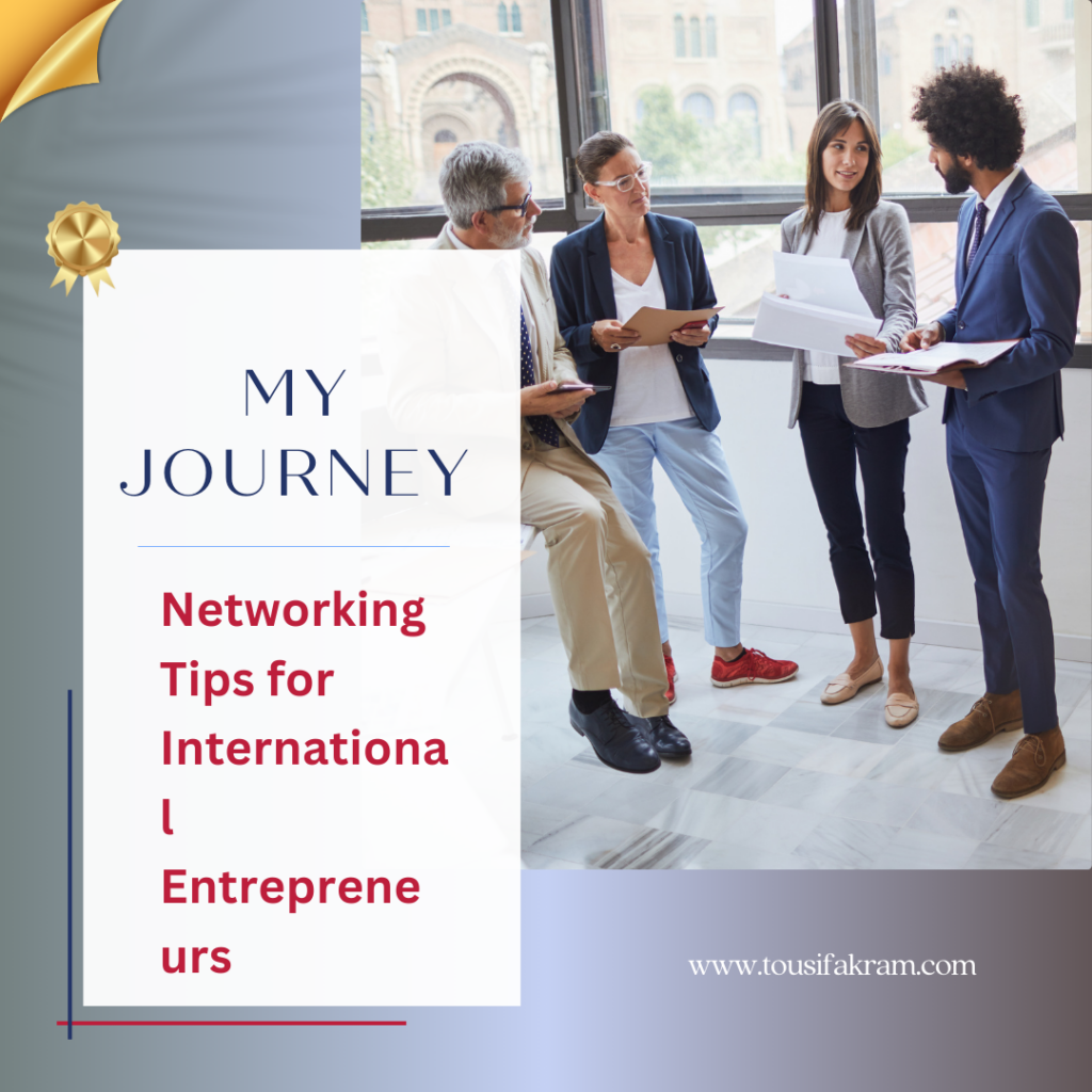 Networking is the lifeblood of entrepreneurship, especially for international entrepreneurs striving to make their mark in the global marketplace. As someone who has navigated the complexities of starting a business in a foreign country, I understand the unique challenges and opportunities that come with building a network across borders. Here are some tips from my journey that have helped me connect, collaborate, and grow my business internationally.