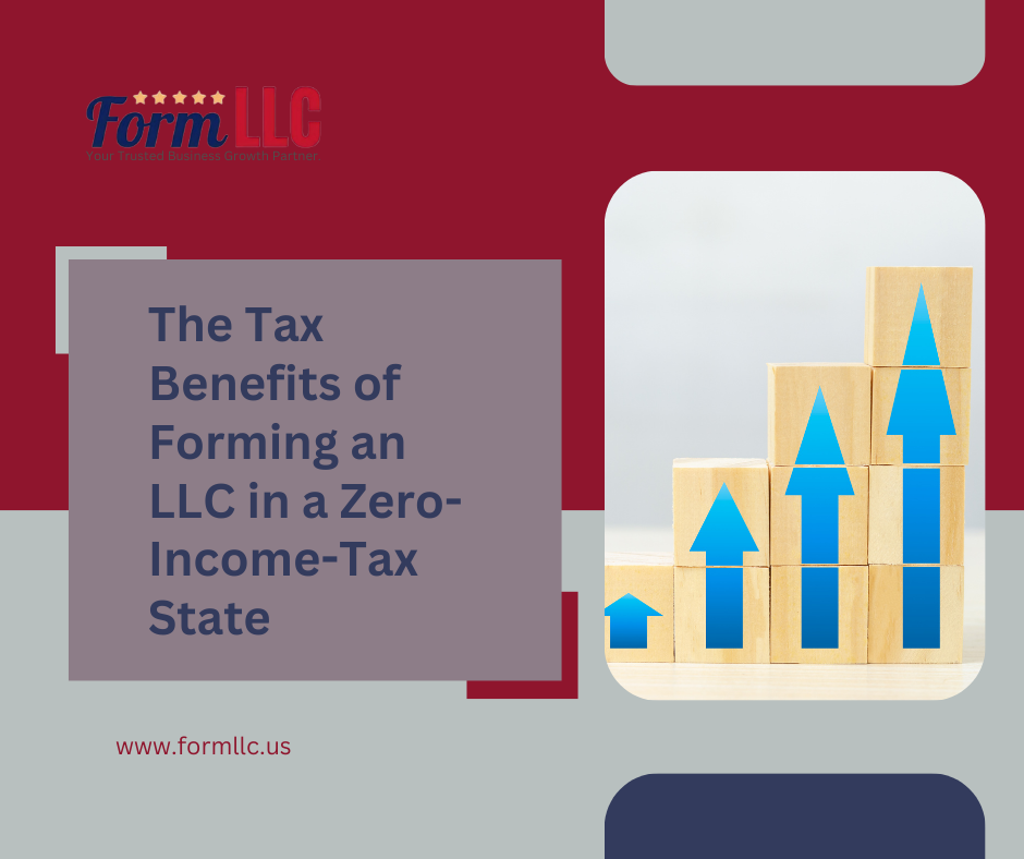 When putting in a commercial enterprise in the United States, one of the maximum strategic decisions you may make is deciding on the proper state for forming your LLC. Several states inside the US offer vast tax advantages, especially those with no kingdom income tax. By forming your LLC in a 0-profits-tax state, you could limit your tax burden, streamline compliance, and improve your bottom line. Let’s explore the tax blessings of forming an LLC in those commercial enterprise-pleasant states.