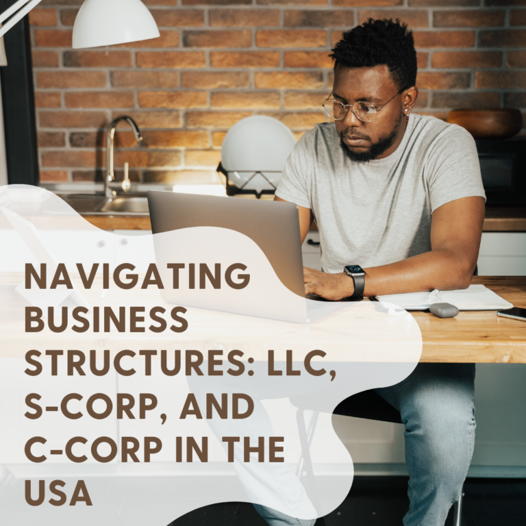 Choosing the right business structure is like finding the perfect outfit for a big event—it needs to fit just right! Let’s break down the basics of LLCs, S-Corps, and C-Corps so you can find your business's best fit.