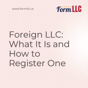 A Foreign LLC isn't always an LLC fashioned out of the country however one registered to do enterprise in a kingdom apart from the only in which it became in the beginning fashioned. For example, in case you fashioned your LLC in Delaware however plan to perform in California, you'll want to sign up as a Foreign LLC in California. This method guarantees compliance with kingdom legal guidelines whilst permitting your enterprise to enlarge throughout kingdom lines.